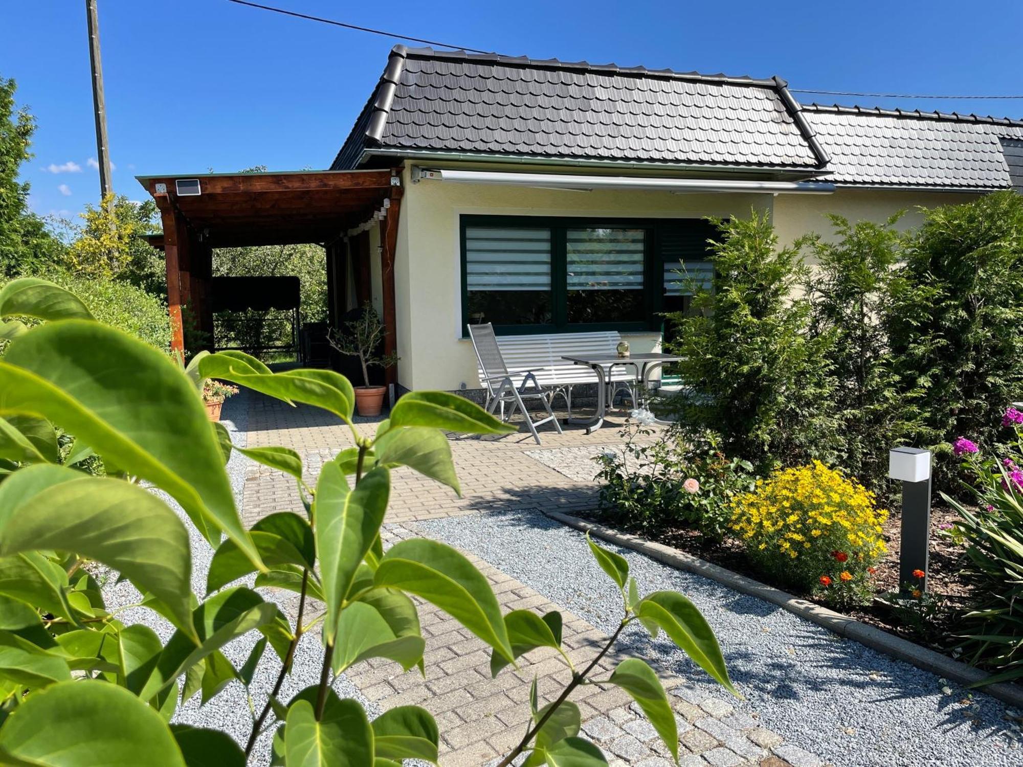 Ferienhaus Amare Mit Fasssauna, Eigener Terrasse & Kamin Bautzen Kültér fotó